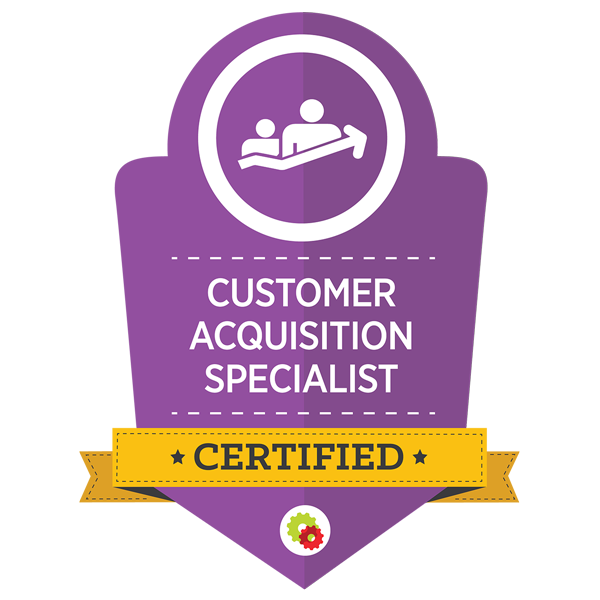 Customer Acquisition Specialist Badge
