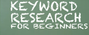 keyword research for beginners