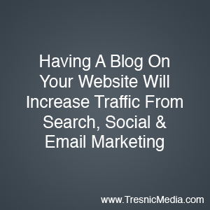 How A Blog Can Increase Your Website Traffic